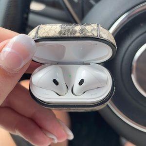 Air pods and AirPod case